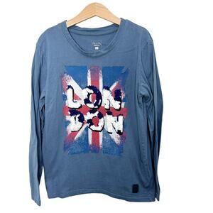 Ficcus Union Jack Flip Sequin Tee